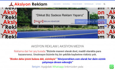 aksiyonreklam.com screenshot