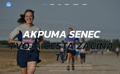 akpumasenec.sk screenshot