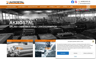 akrostal.pl screenshot