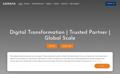 akraya.com screenshot