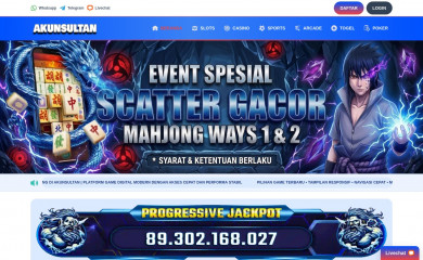 akunsultan.com screenshot
