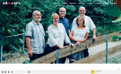 akzente-band.de screenshot