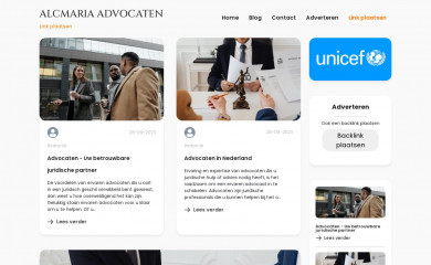alcmaria-advocaten.nl screenshot