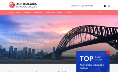 alcollege.edu.au screenshot