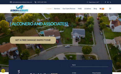 alconeroandassociatespublicadjusters.com screenshot