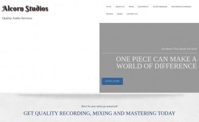 alcornstudios.com screenshot
