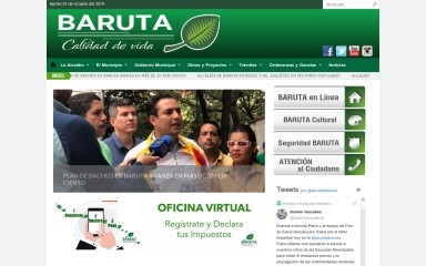 alcaldiadebaruta.gob.ve screenshot