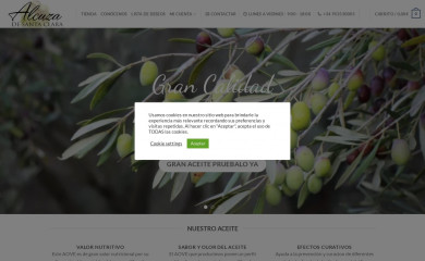 alcuzasantaclara.com screenshot