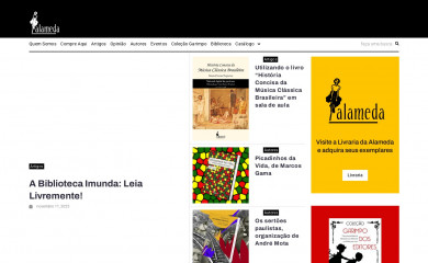 alamedaeditora.com.br screenshot