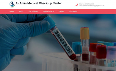 alaminmedicalcheckup.com screenshot