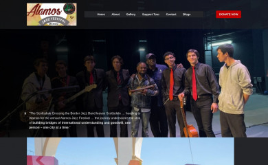 alamosjazzfest.com screenshot