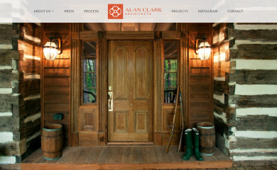 alanclarkarchitects.com screenshot
