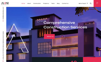 alanibuilders.com screenshot