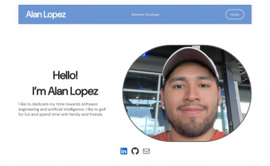 alanlopezdev.com screenshot