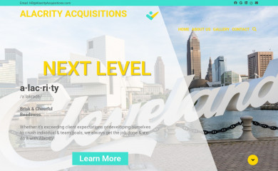 alacrityacquisitions.com screenshot