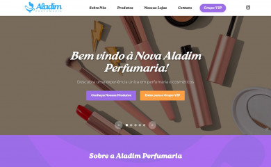 aladimperfumaria.com.br screenshot