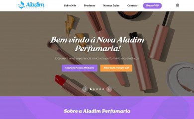 aladimperfumaria.com.br screenshot