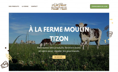 alafermemoulintizon.fr screenshot