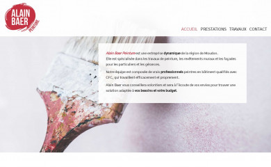 alainbaerpeinture.ch screenshot
