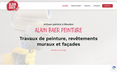 alainbaerpeinture.ch screenshot