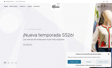 alairemoda.es screenshot