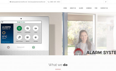 alarmservicefire.net screenshot