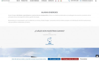 alaska-energies.es screenshot