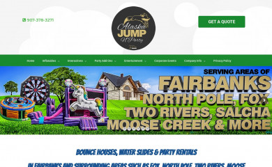 alaskajumpnparty.com screenshot