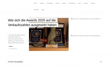 albatros-navigation.ch screenshot