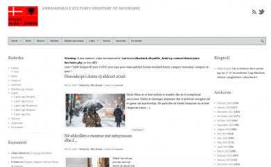 albadansk.dk screenshot