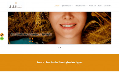 albalatdental.com screenshot