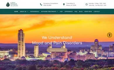 albanyketamine.com screenshot