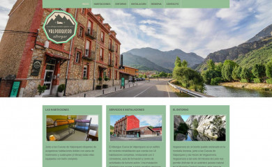 alberguevalporquero.com screenshot