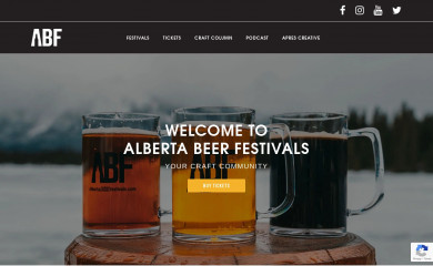 albertabeerfestivals.com screenshot