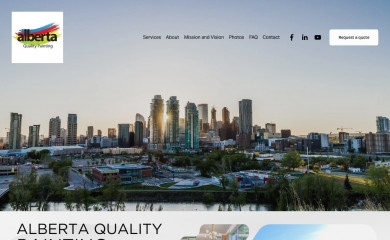 albertaqualitypainting.com screenshot