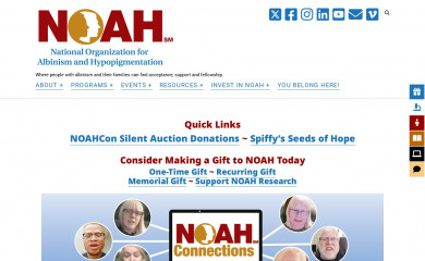 albinism.org screenshot