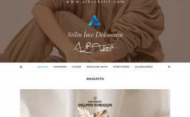 albtekstil.com screenshot