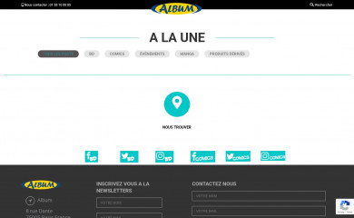 album.fr screenshot