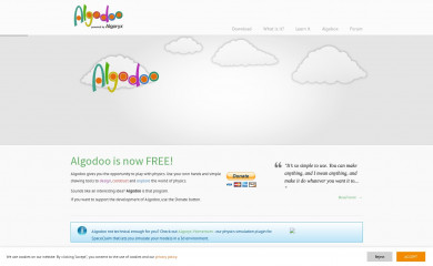 algodoo.com screenshot