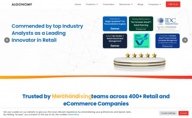 algonomy.com screenshot