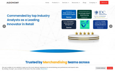 algonomy.com screenshot