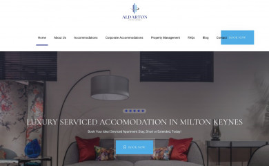 aldartonluxuryhomes.co.uk screenshot