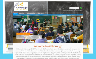 aldboroughe-actfreeschool.org.uk screenshot
