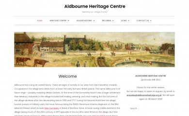 aldbourneheritage.org.uk screenshot