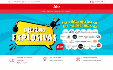 ale.com.ar screenshot