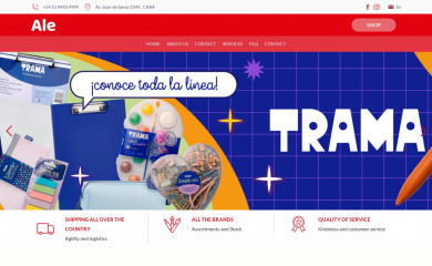 ale.com.ar screenshot