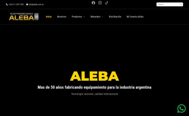 aleba.com.ar screenshot