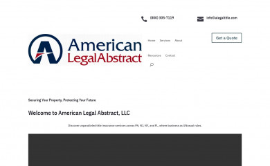 alegaltitle.com screenshot