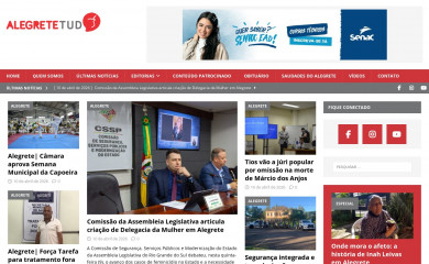 alegretetudo.com.br screenshot