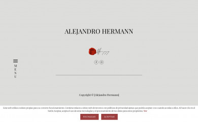 alejandrohermann.com screenshot